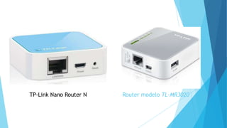 Router modelo TL-MR3020TP-Link Nano Router N
 