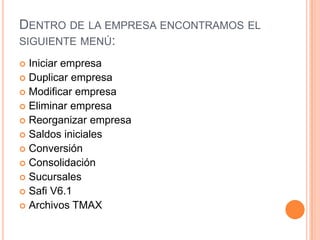 Presentacion De Safi