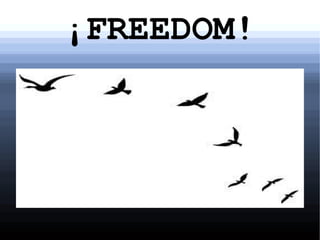 ¡FREEDOM!
 