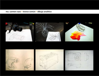ma. carmen razo • tronco común • dibujo analítico
 
