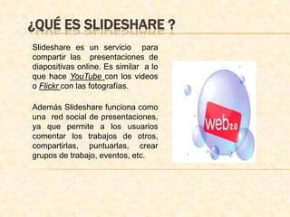 Presentacion de slideshare