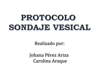 Realizado por:
Johana Pérez Ariza
Carolina Araque
 