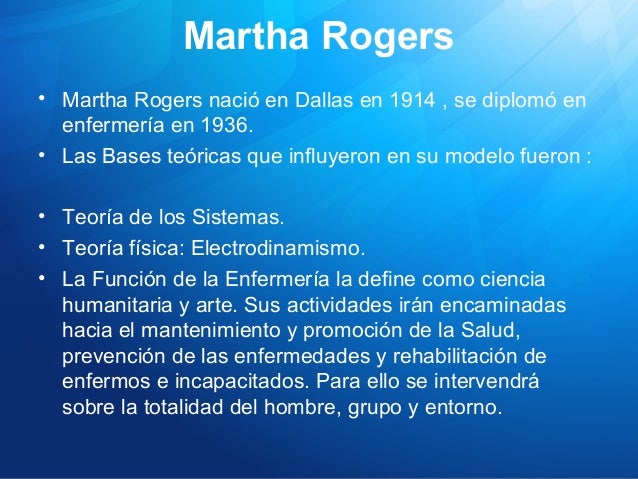Presentacion de teoricas de la enfermeris