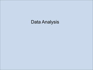 Data Analysis

 