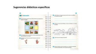 Sugerencias didácticas específicas
 