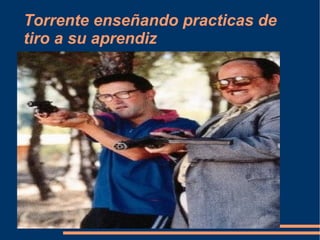 el actor realiza un cambio físico al engordar 20 kilos más de su peso normal para poderlo interpretar la pelicula de torrente 