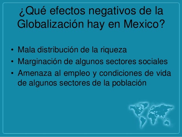 Politicas de choque contra la Globalizacion en Mexico para el…