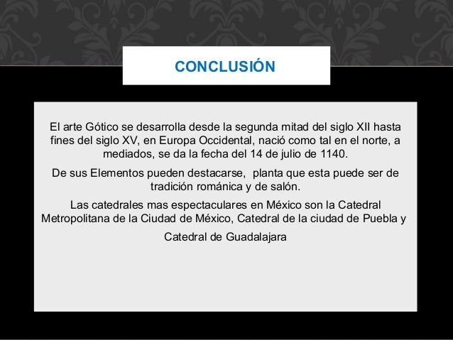 Arquitectura Gotica