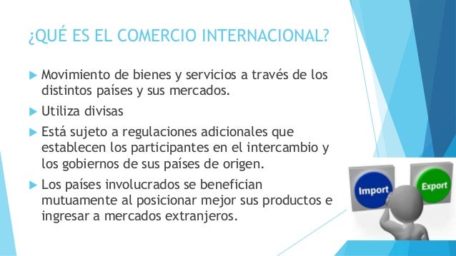 Mercado de divisas y comercio exterior