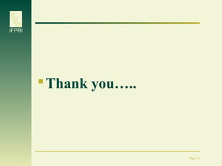 Scaling up: Money... that's what (we) want...