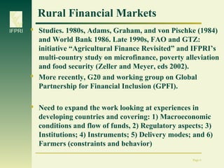 Scaling up: Money... that's what (we) want...