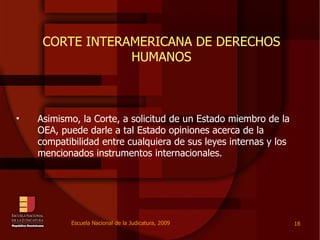 ENJ-3-200 Sistema Interamericano de Derechos Humanos | PPT