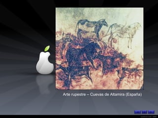Arte rupestre – Cuevas de Altamira (España) 