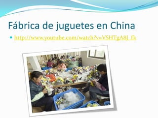 Fábrica de juguetes en Chinahttp://www.youtube.com/watch?v=VSHTgA8J_fk