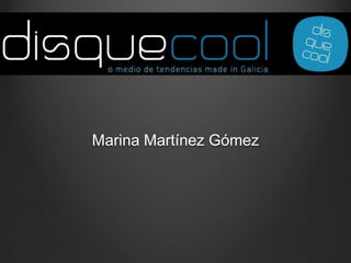 Marina Martínez Gómez
 