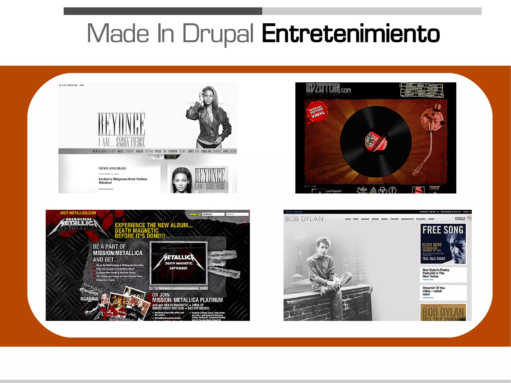 Made In Drupal Entretenimiento
 