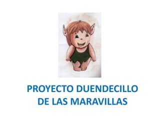 PROYECTO DUENDECILLO
  DE LAS MARAVILLAS
 