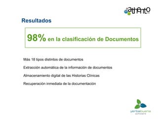 Resultados Más 18 tipos distintos de documentos 