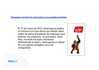 Greenpeace convierte los social media en una pesadilla para Nestle

CONSULTORES • AUDITORES • OUTSOURCING

 