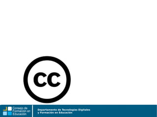 Departamento de Tecnologías Digitales
y Formación en Educación
 