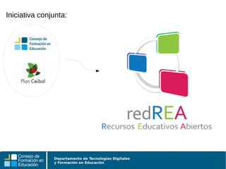 Departamento de Tecnologías Digitales
y Formación en Educación
Iniciativa conjunta:
 