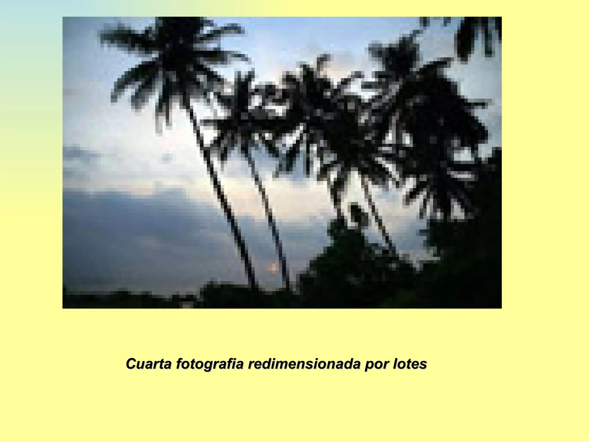 Cuarta fotografia redimensionada por lotes 