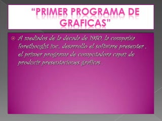 Presentacion electronica