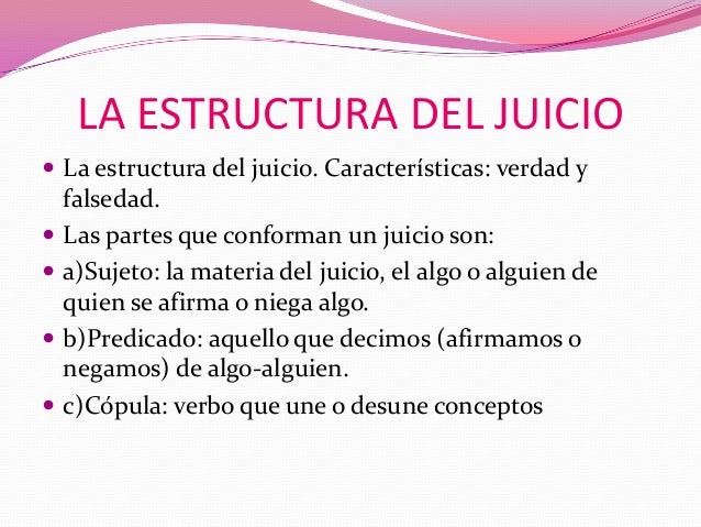 Presentacion el juicio 2014