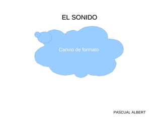 EL SONIDO PASCUAL ALBERT Canvio de formato 