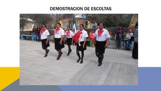 DEMOSTRACION DE ESCOLTAS
 