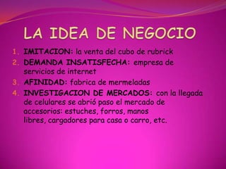Ser empresario en un proyecto de vidaCrear empresa genera riqueza.