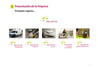 1   Presentación de la Empresa
    Principales negocios...




                                 5
 