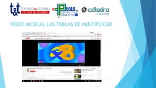 VIDEO MUSICAL LAS TABLAS DE MULTIPLICAR
 