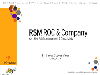 Sr. Carlos Cuevas Viera CMC,CCP 