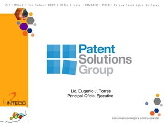 Lic. Eugenio J. Torres Principal Oficial Ejecutivo  