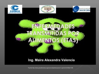 Ing. Maira Alexandra Valencia 
Fuente http://www.panalimentos.org/comunidad/educacion1.asp?cd=337&id=106 
 