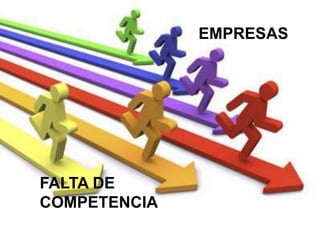 EMPRESAS




FALTA DE
COMPETENCIA
 