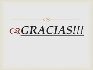  
GRACIAS!!! 
