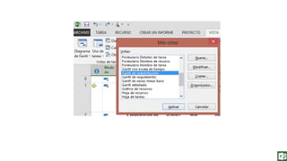 Fundamentos de Gestión de Proyectos con Project Office 2013. Capitulo 12