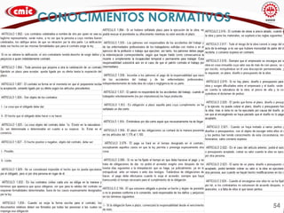 CONOCIMIENTOS NORMATIVOS
54
 