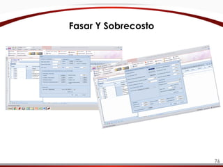 Fasar Y Sobrecosto
76
 