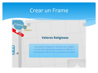 Crear un Frame
 