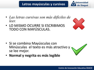 Presentaciones didácticas power poing