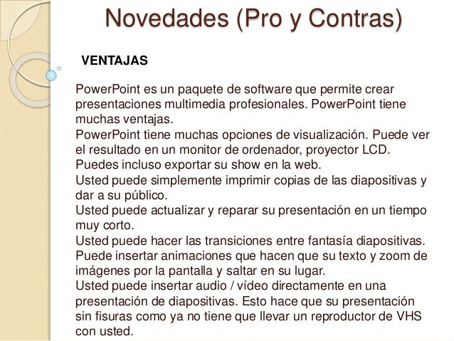 Presentaciones digitales»
