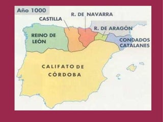 1º Etapa: Emirato Dependiente (2) Los diversos emires de este periodo tuvieron que enfrentarse con el problema de la recaudación de impuestos y con el problema del reparto de tierras El malestar de los bereberes, tanto del norte de África como de Al-Andalus, por el trato que la minoría gobernante árabe les dispensaba, provocó una gran crisis. Los bereberes no aceptaban la subordinación, el pago de impuestos a pesar de haberse convertido al Islam y la adjudicación de las peores tierras tras la conquista. En 740 se produjo una revuelta en el Magreb que fue seguida por revueltas bereberes en Al-Andalus. El califa de Damasco envió ejércitos para frenar la revolución. Un ejército formado por tropas sirias sofocó la insurrección, pero tras ello, permaneció en Al-Andalus. 