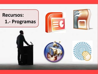 EvaluarFuentes:“El arte de la presentación” de Alberto de la Vega y Eduardo de la Fuente“Presentacions Multimèdia Eficients“ de Juanfra AlvarésCorbis - imágenes