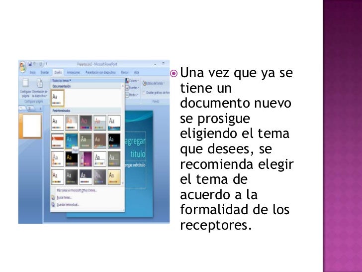 presentaciones de powerpoints