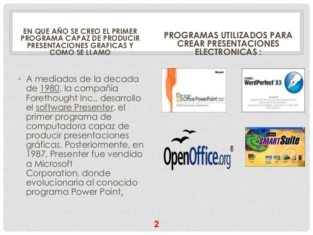 Presentaciones electronicas