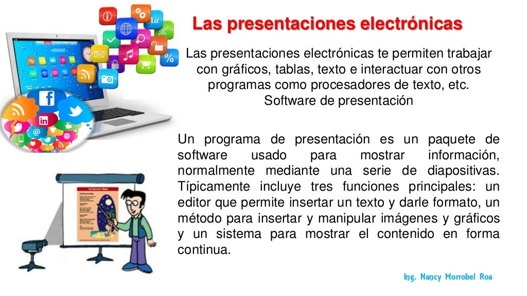 Presentaciones electronicas
