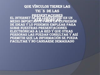 Presentaciones eletronicas